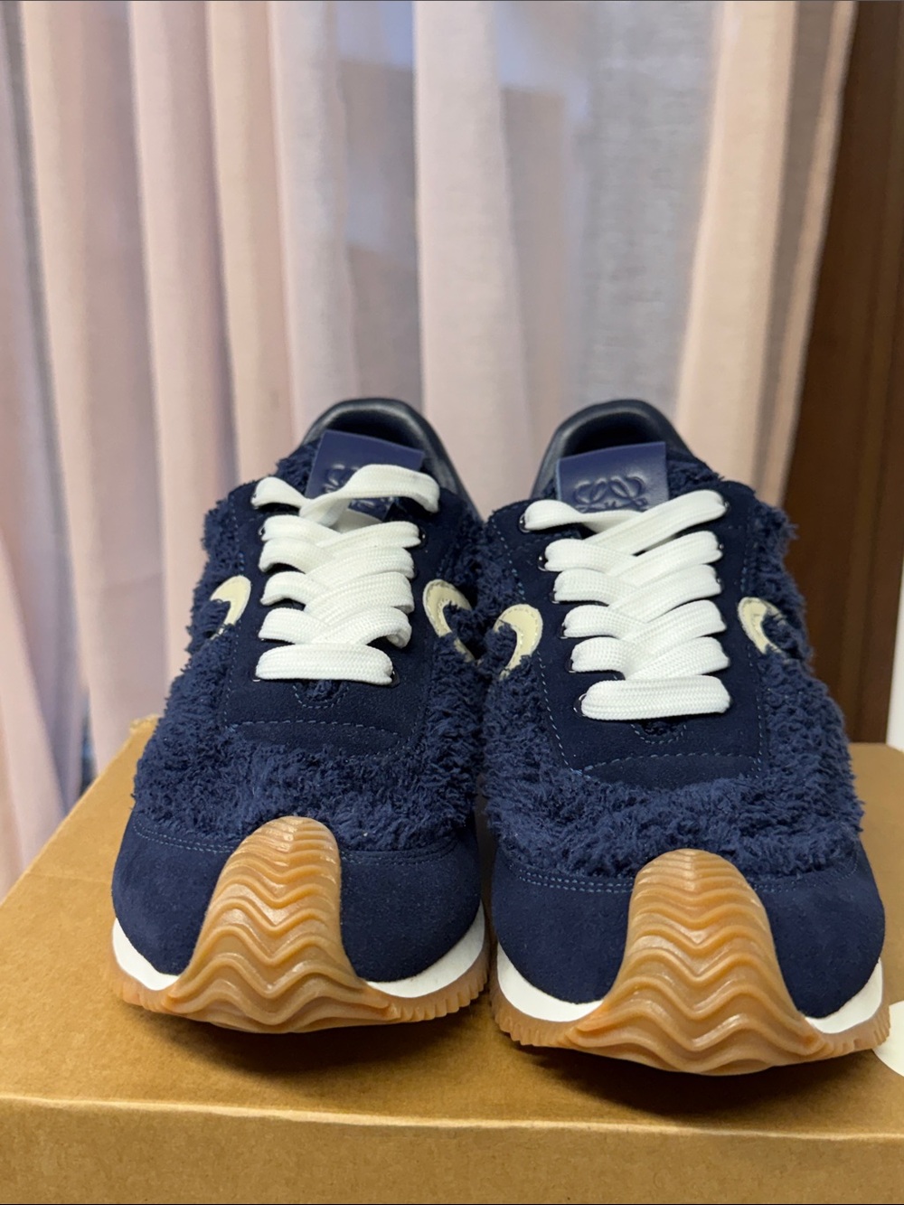 Women’s Loewe like Flow Runner Sneakers - Picture 9 of 15